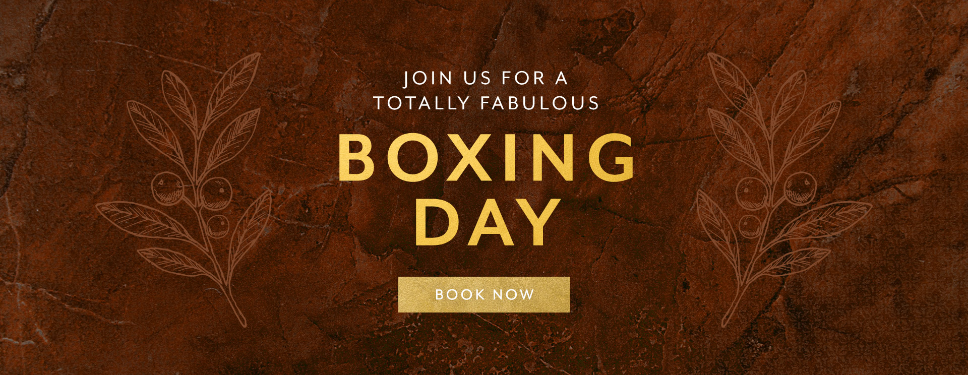 Boxing Day menu at The Hand & Sceptre
