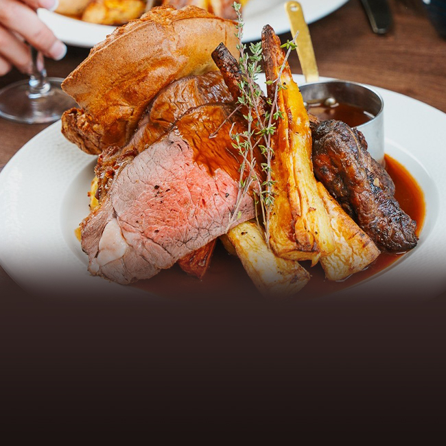 Sunday menu at The Hand & Sceptre