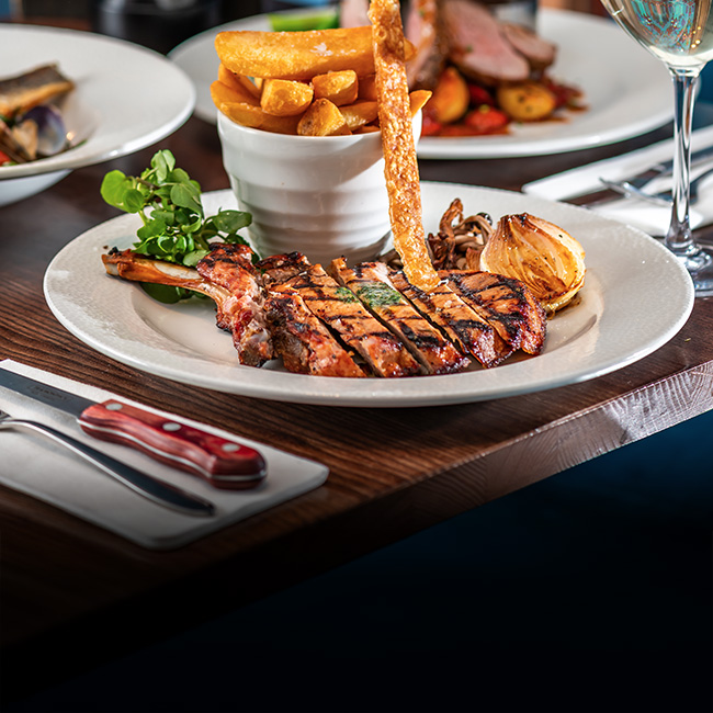 A La Carte menu at The Hand & Sceptre