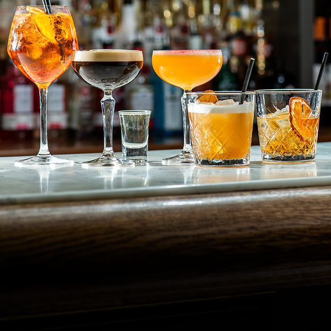 Wine & Drinks menu at The Hand & Sceptre