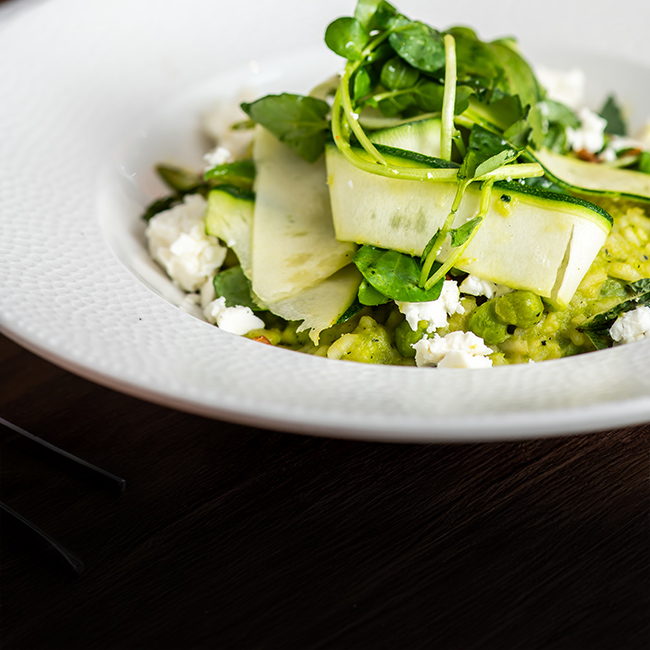 Vegan menu at The Hand & Sceptre