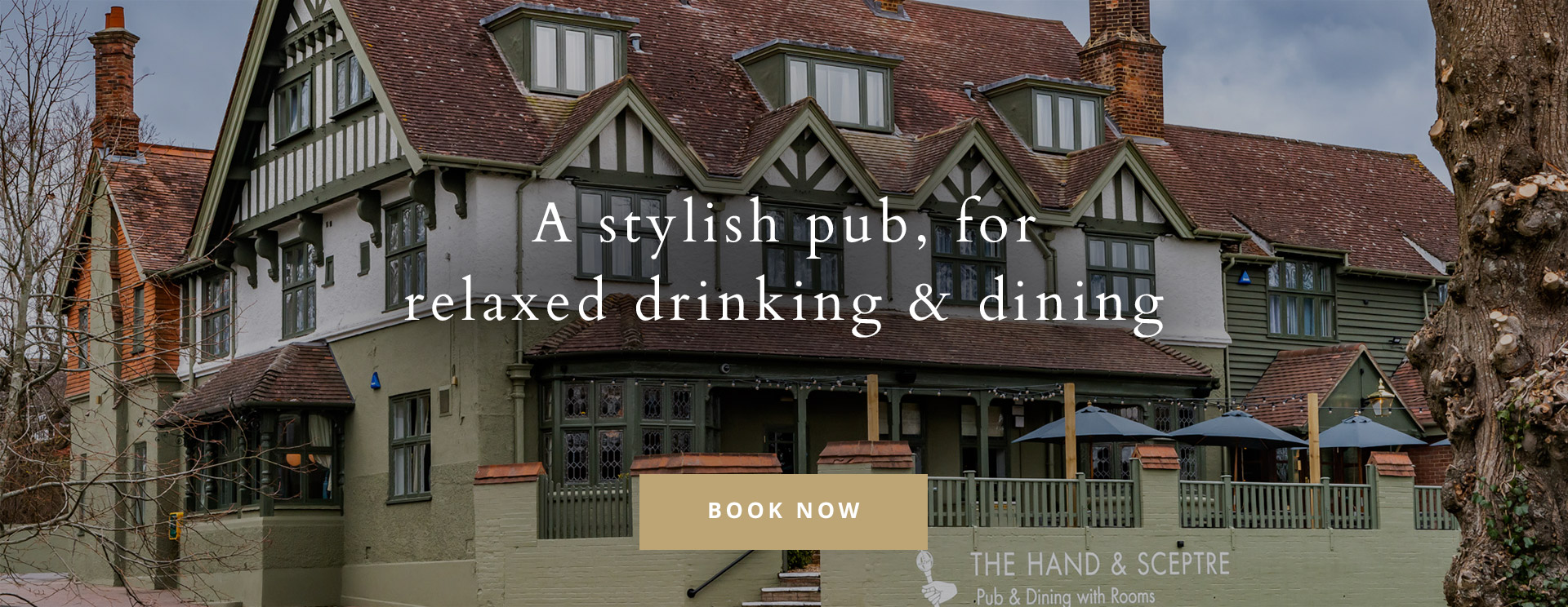 The Hand & Sceptre, a country pub in Tunbridge Wells
